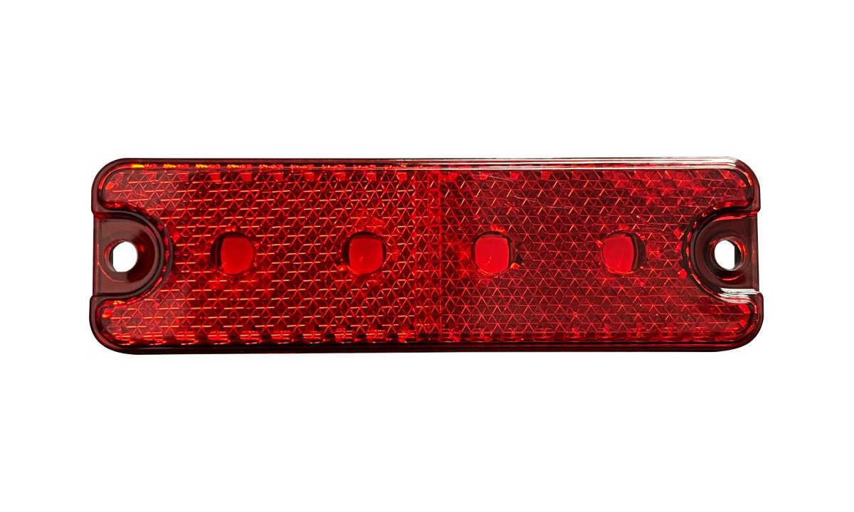 88 Series Red Rear-End Outline Marker w/ Reflector 10-30V 10pk