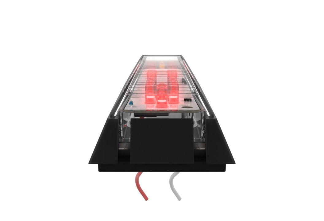 Led Sm Red/Amber Blk/Base 10Pac