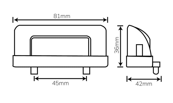 Number Plate Light 6 Led
