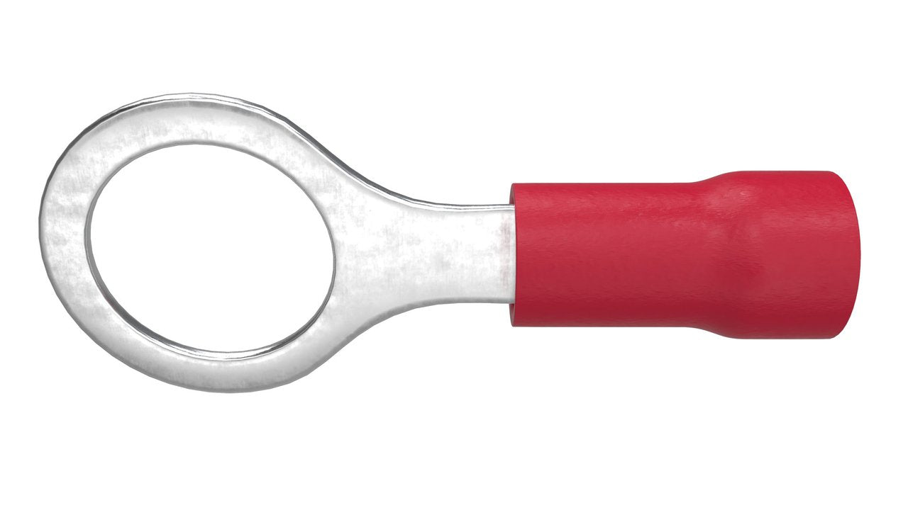 Crimp Terminal Red Eye 6.3MM-QKC04