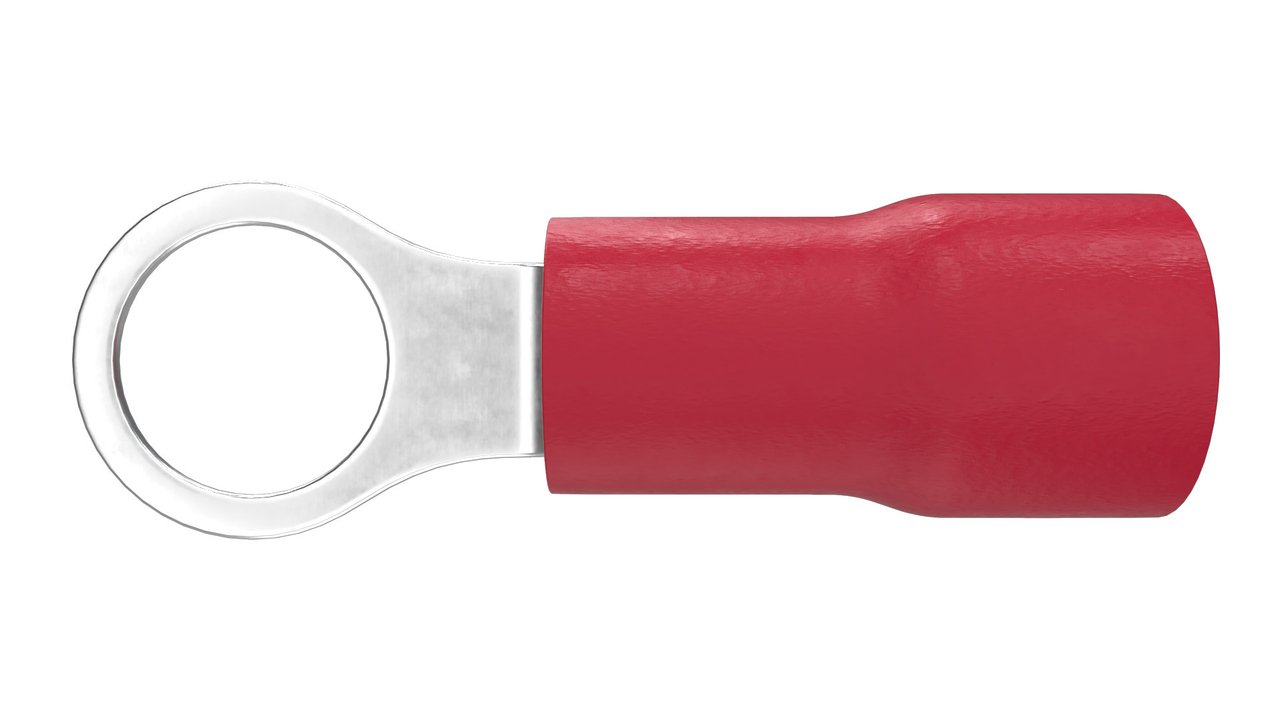 Crimp Terminal Red Eye 5MM-QKC03