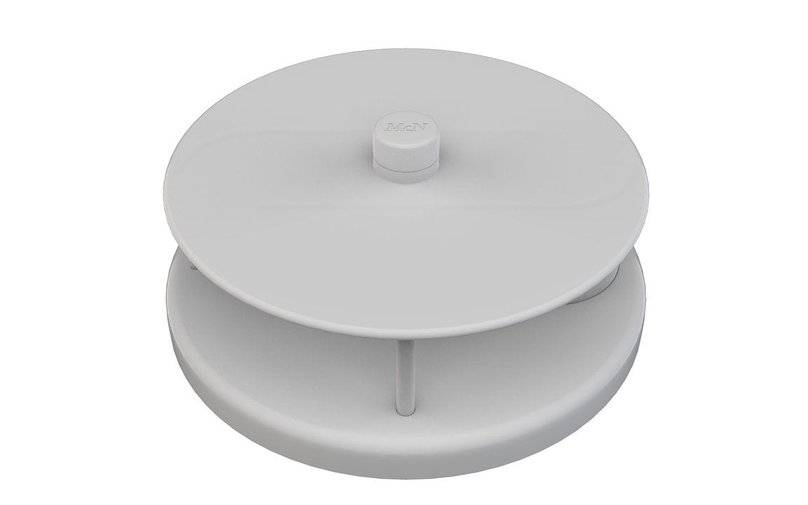 Rotary Vent White PVC - 240MM
