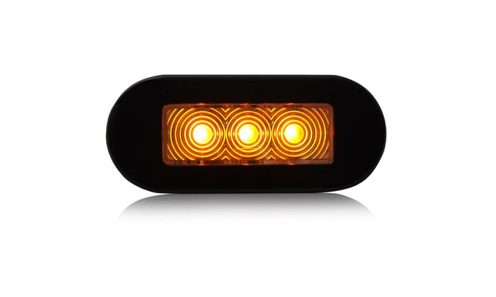 75 Series Amber Side Marker, with Supplementary Cat.5 Side Indicator 10-30V 10 Pack