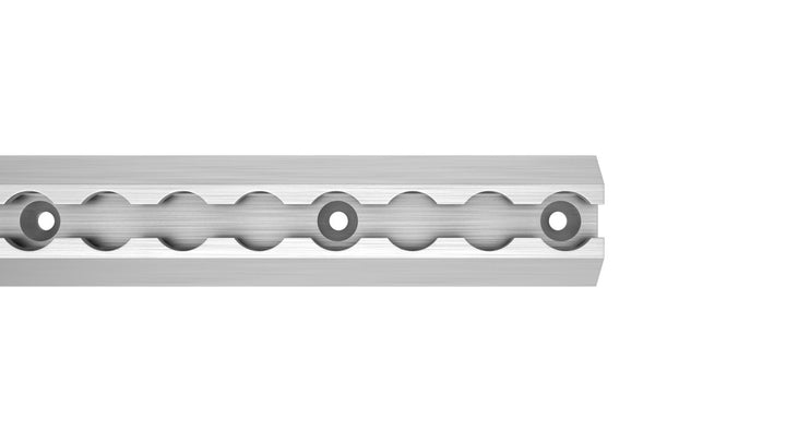 Aluminium Cargo Track Angle 45mm x 1.27M