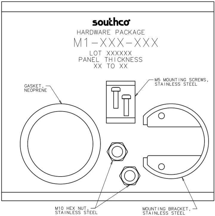 M1 Stainless Steel Back Plate