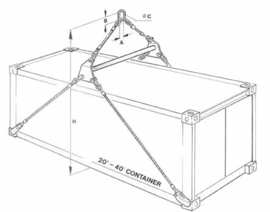 Container Lifting Lug Left Hand Side45d – Truck Hardware