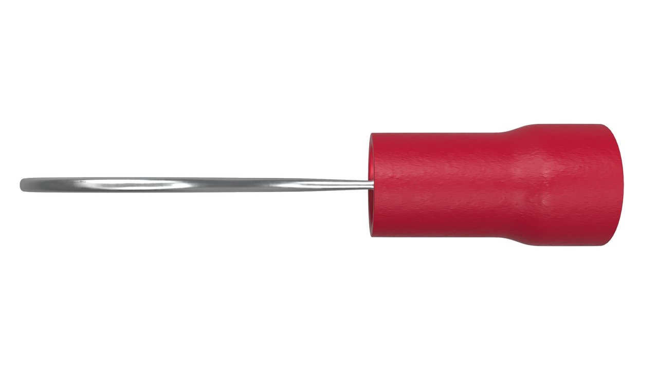 Crimp Terminal Red Eye 6.3MM-QKC04