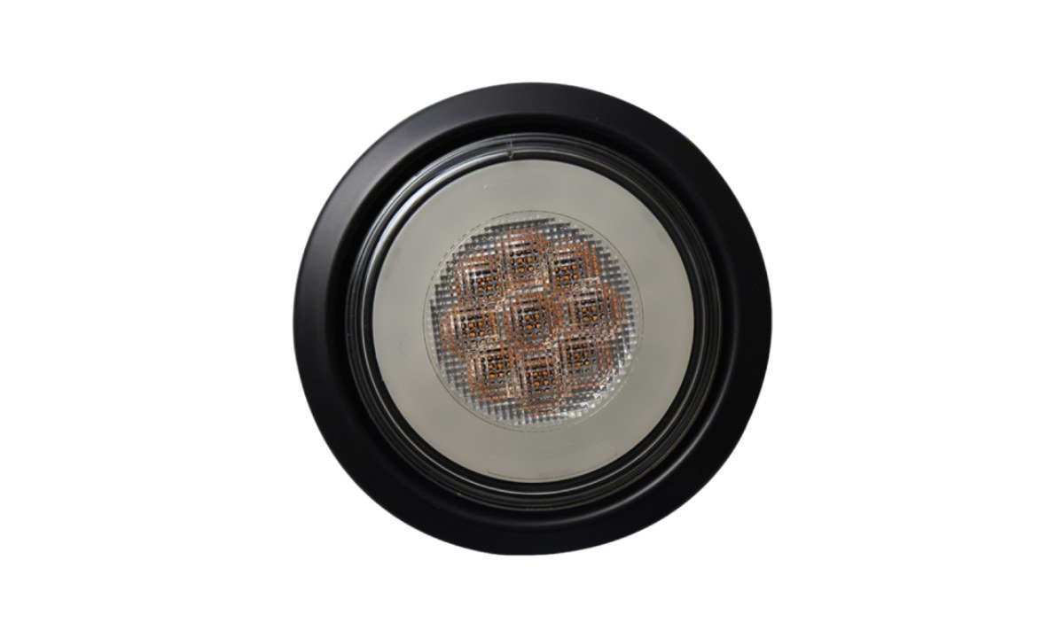 4inch Round Tail glow(White), Indicator, rubber Grommet