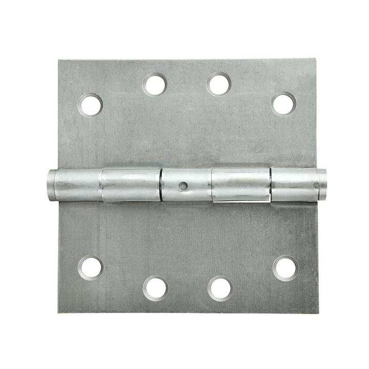 Butt Hinge 100X100X2.5mm Bright Steel Fixed Pin