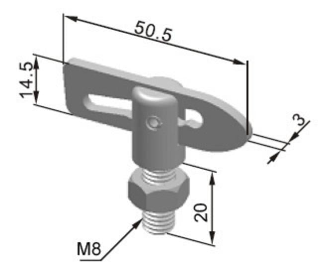 ANTI LUCE FASTENERS STAINLESS STEEL