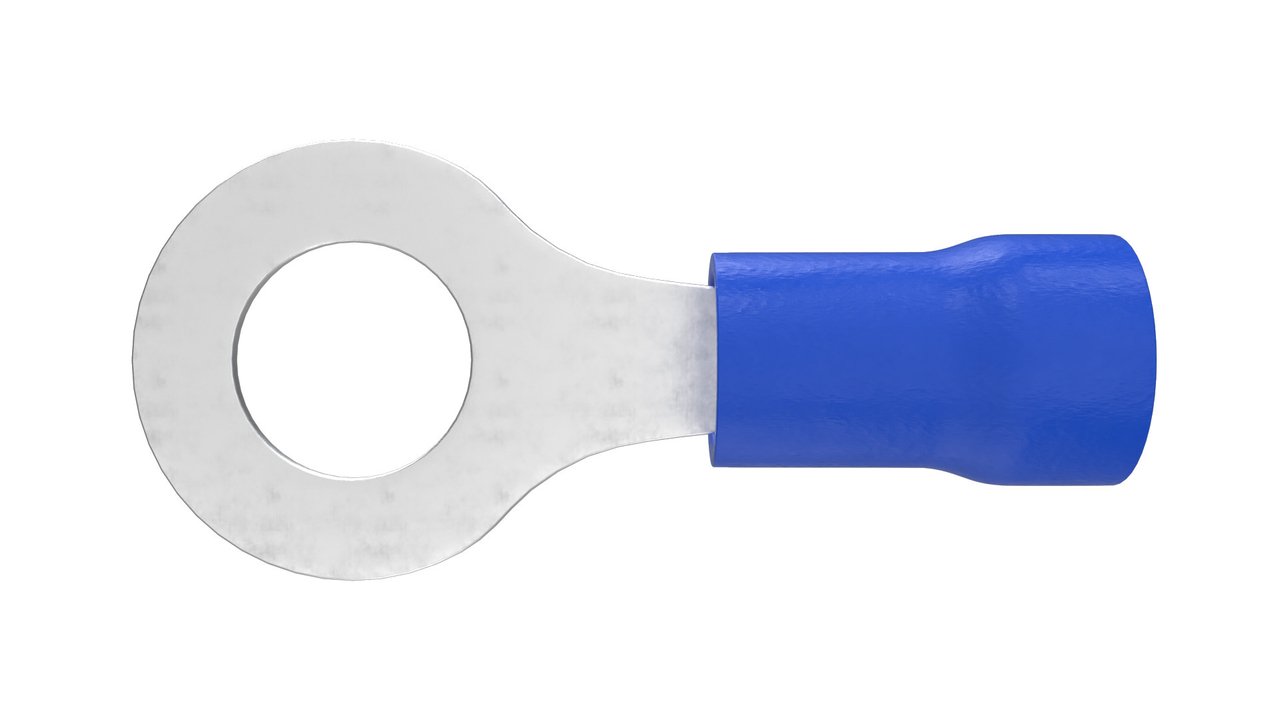 Crimp Terminal Blue Eye 6.3MM-QKC23