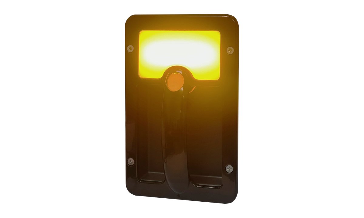 GRAB HANDLE LAMP AMBER LED - BLISTER