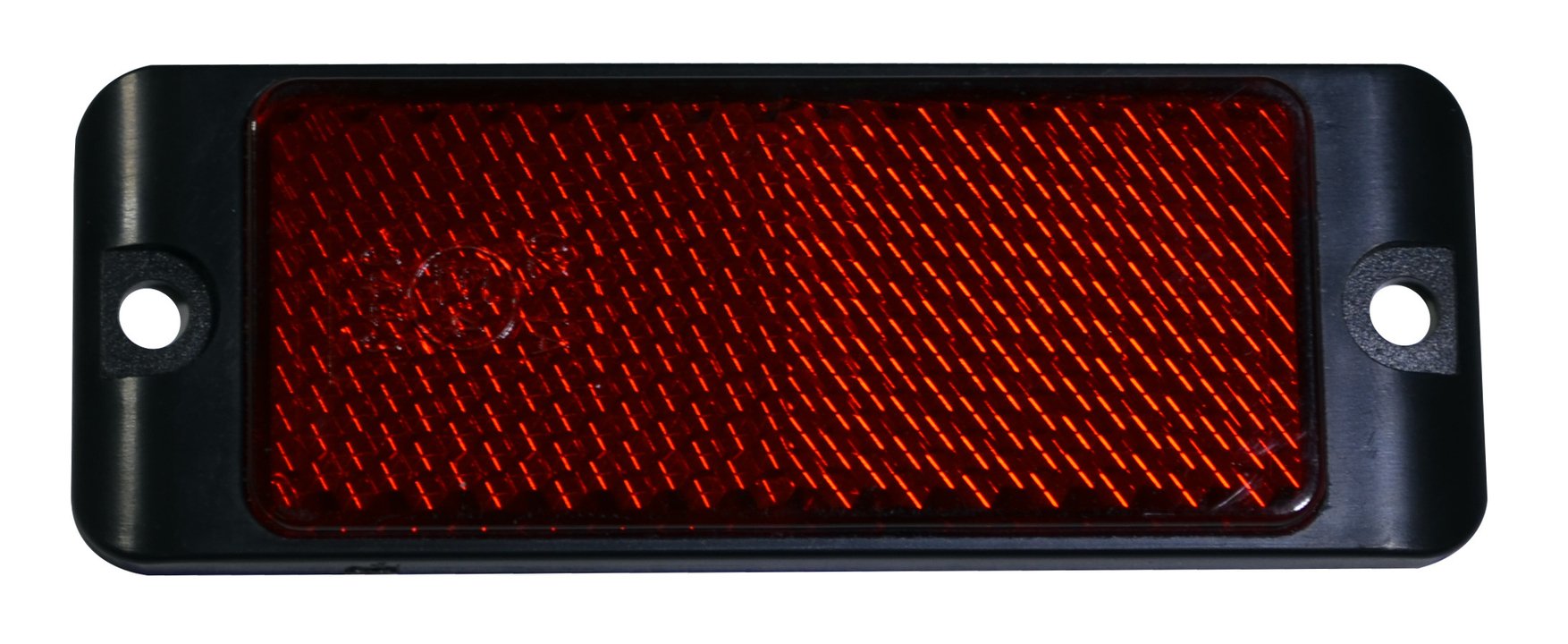 Reflector Red 85X31 Screw Base Twin Pack