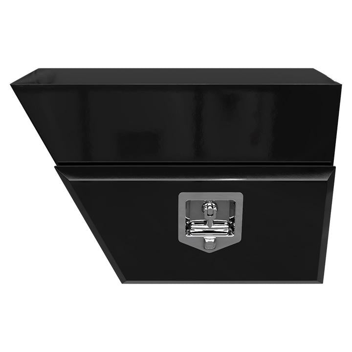 Left Tie Rail Toolbox - Tbtrblk604026L