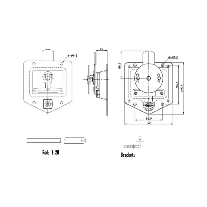 Folding T Handles & Accessories