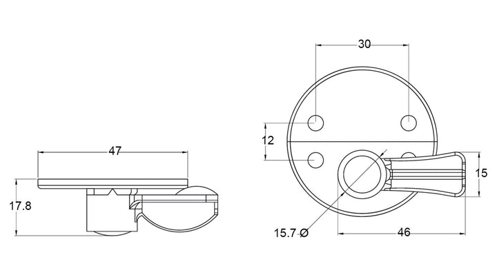 Gravelly Fastener - 660