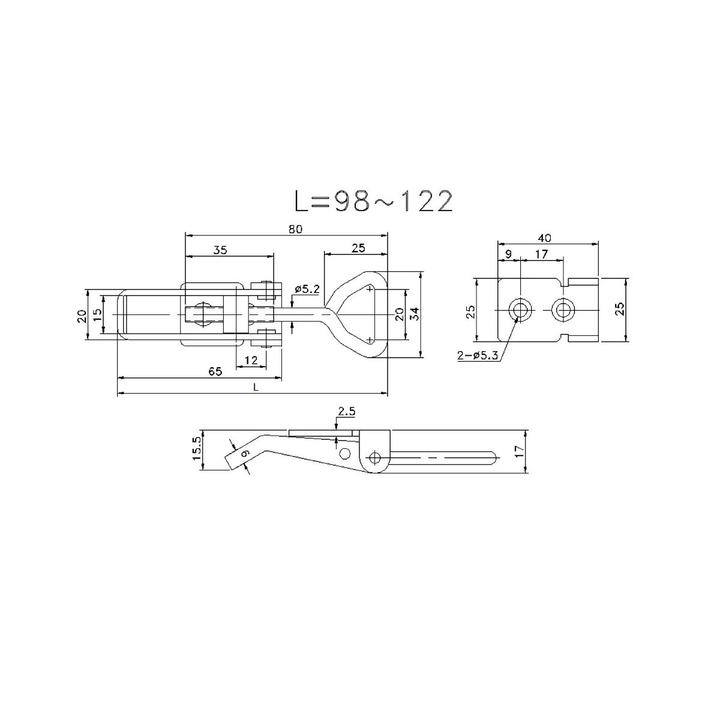 Over Centre Hooks & Latches