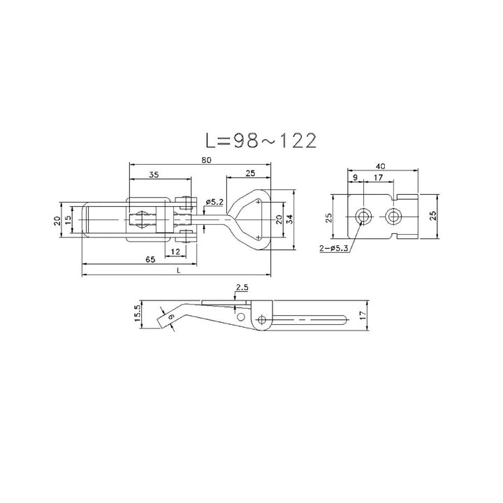 Over Centre Hooks & Latches