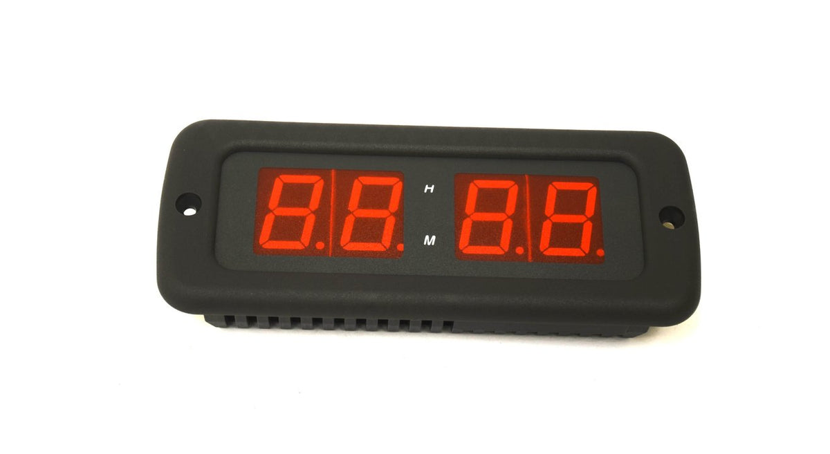 Euro Digital Clock, Red