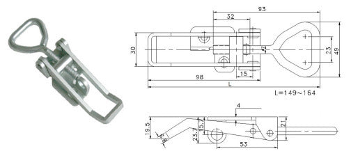 Over Centre Hooks & Latches