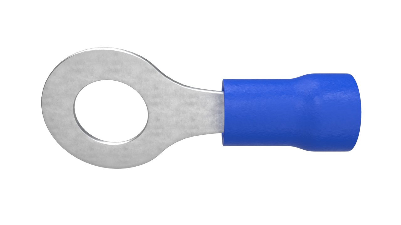 Crimp Terminal Blue Eye 6.3MM-QKC23