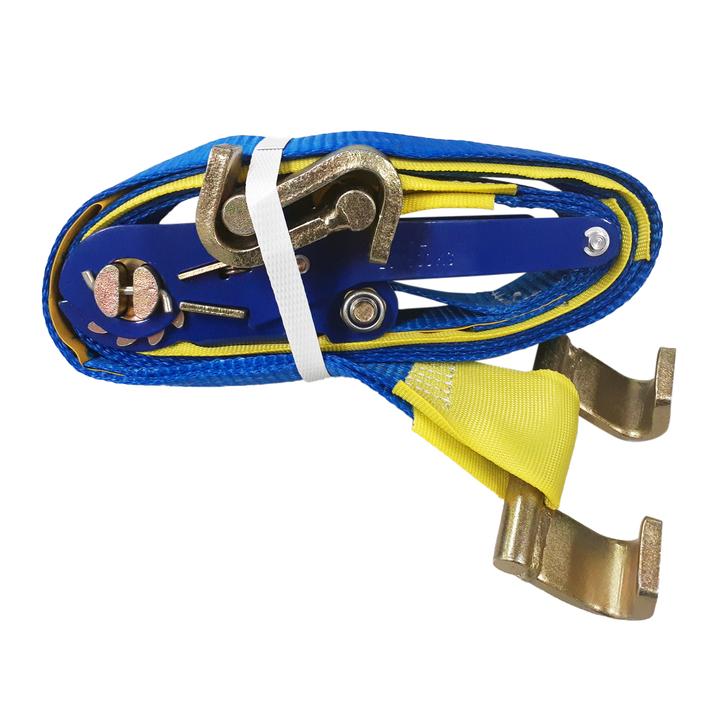 50mmx3.3mtr Vehicle Ratchet Tie down Double hook 2000kg