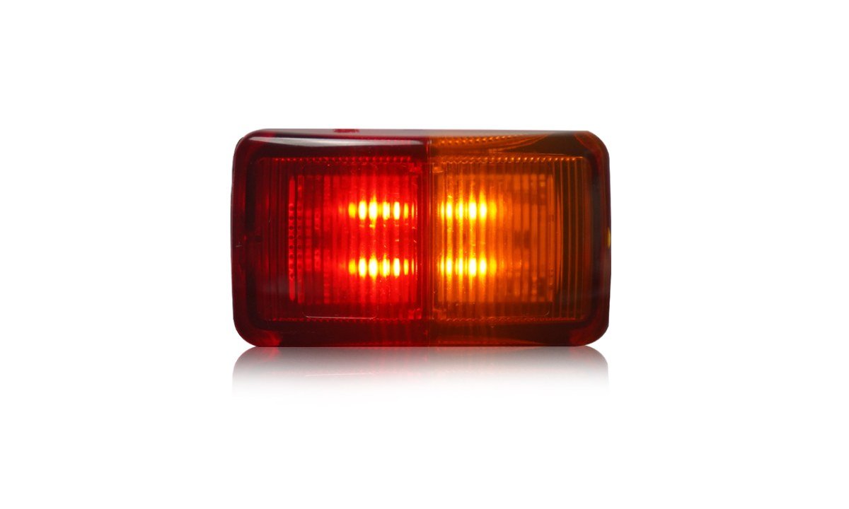 62 Series Amber/Red Side Marker 10-30V 10pk
