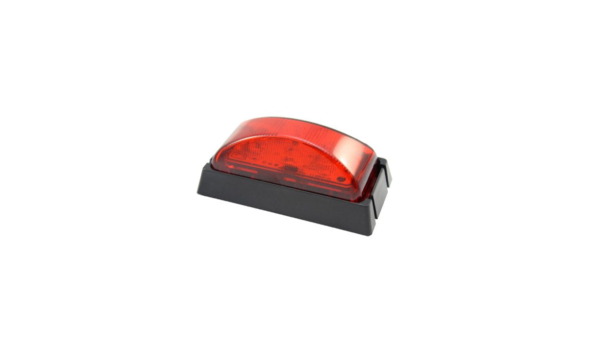 Led Rear End Outline Marker Red Blk/Base 10Pack